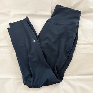 Lululemon Base Pace High-Rise Crop 23" - Navy - Size 6
